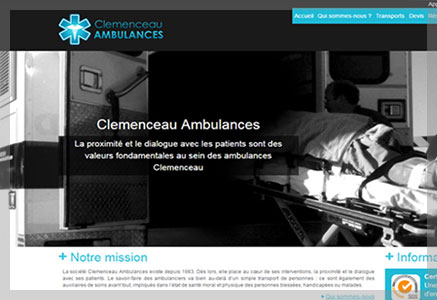 Miniature Clemenceau ambulances